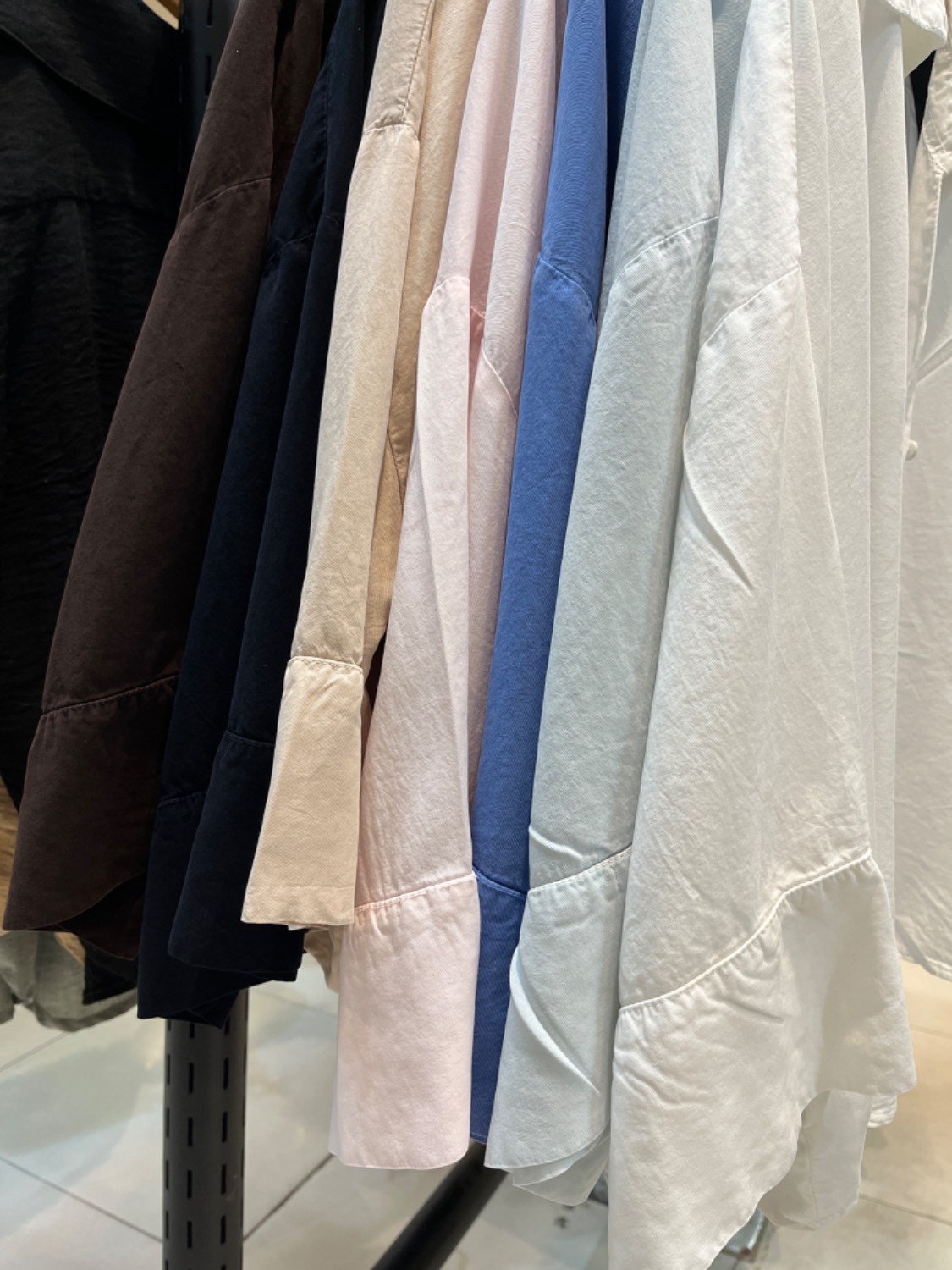 شومیز کتان ابریشم - Image 7